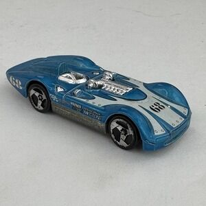 VTG Hot Wheels 1999 Turbolence 68 #129 Blue and Silver - Loose